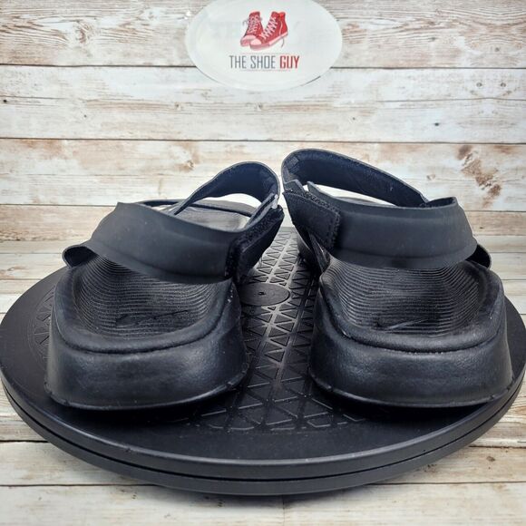 Nike Women's Size 10 Tanjun Comfort  Black/White Open Toe Sandals - Picture 5 of 10